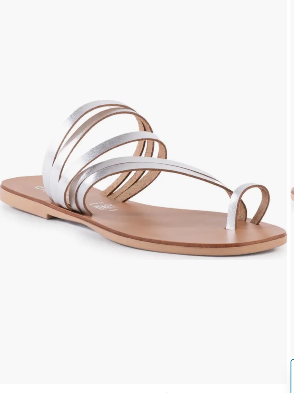 Seychelles Summer Rain Toe Loop Sandal